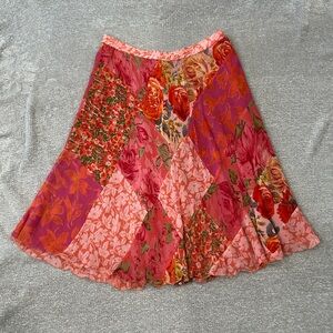Coldwater Creek Flowy Floral Skirt